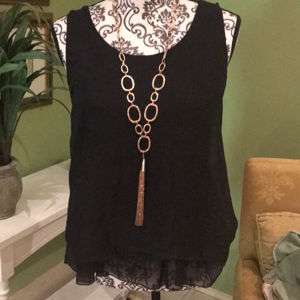 NWT Silk blend top